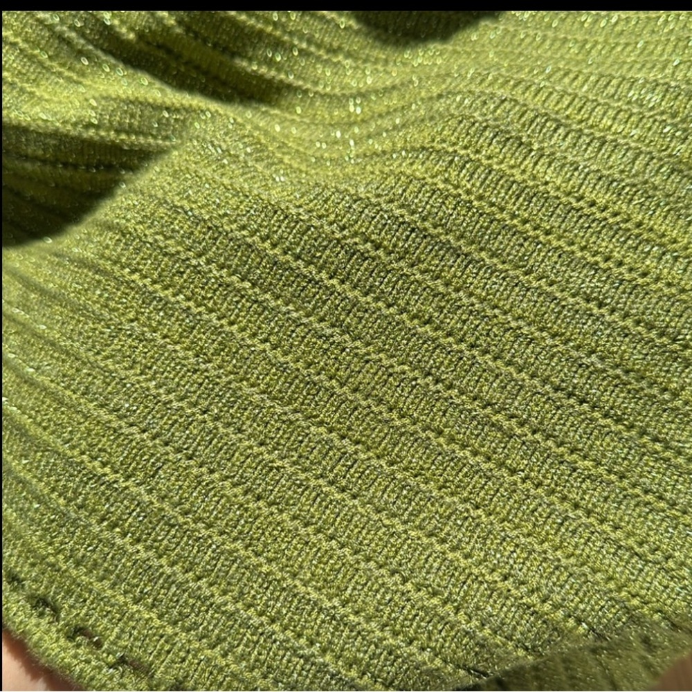 Ronny Kobo Collection Green Knit Dress - Picture 6 of 6